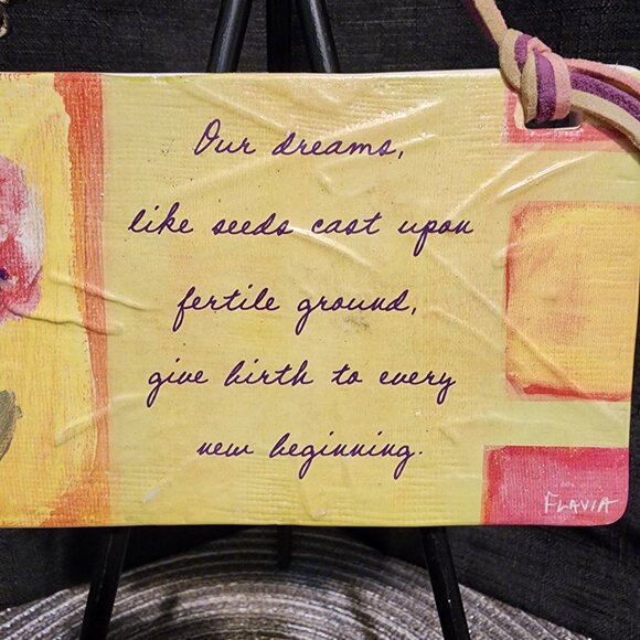 Our Dreams - Dolomite Plaque - Flavia - Picture 2 of 4